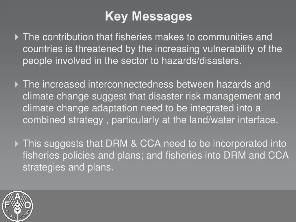 key messages