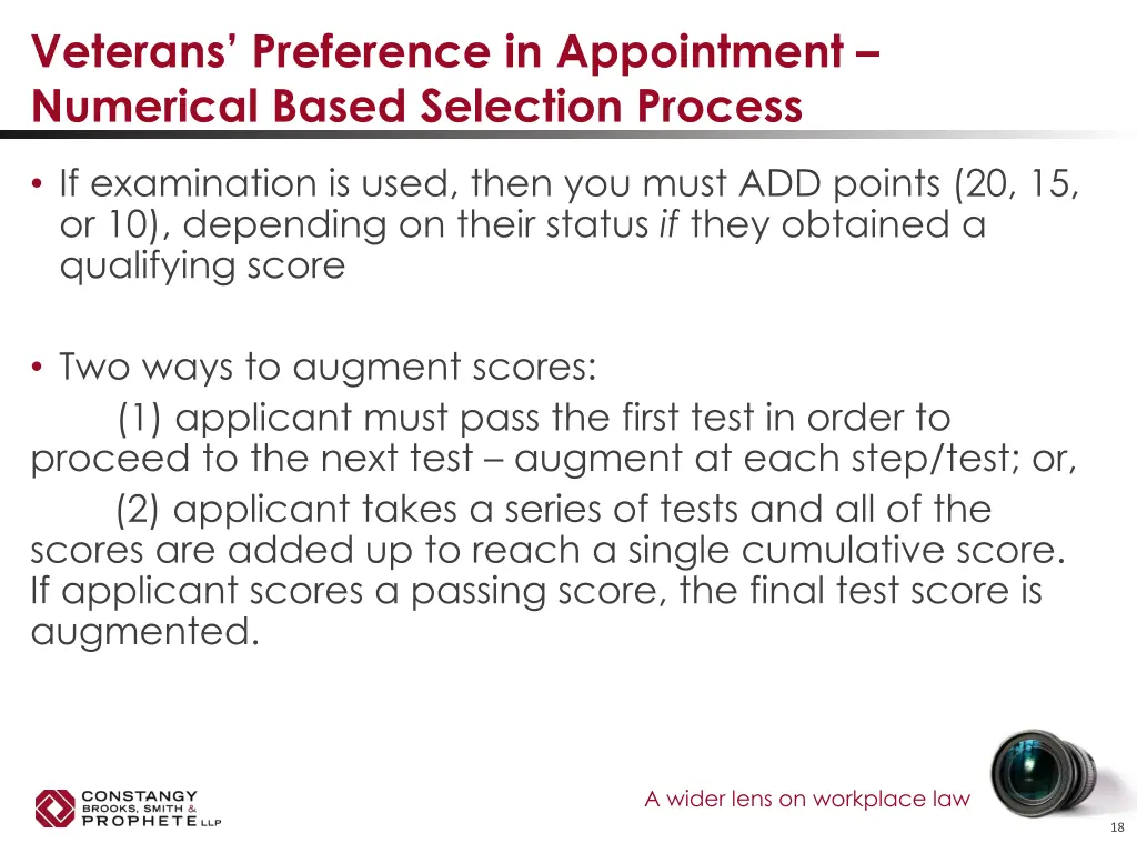 veterans preference in appointment numerical