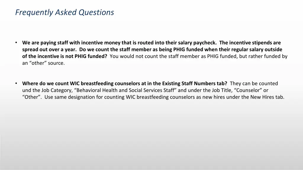 frequently asked questions 3