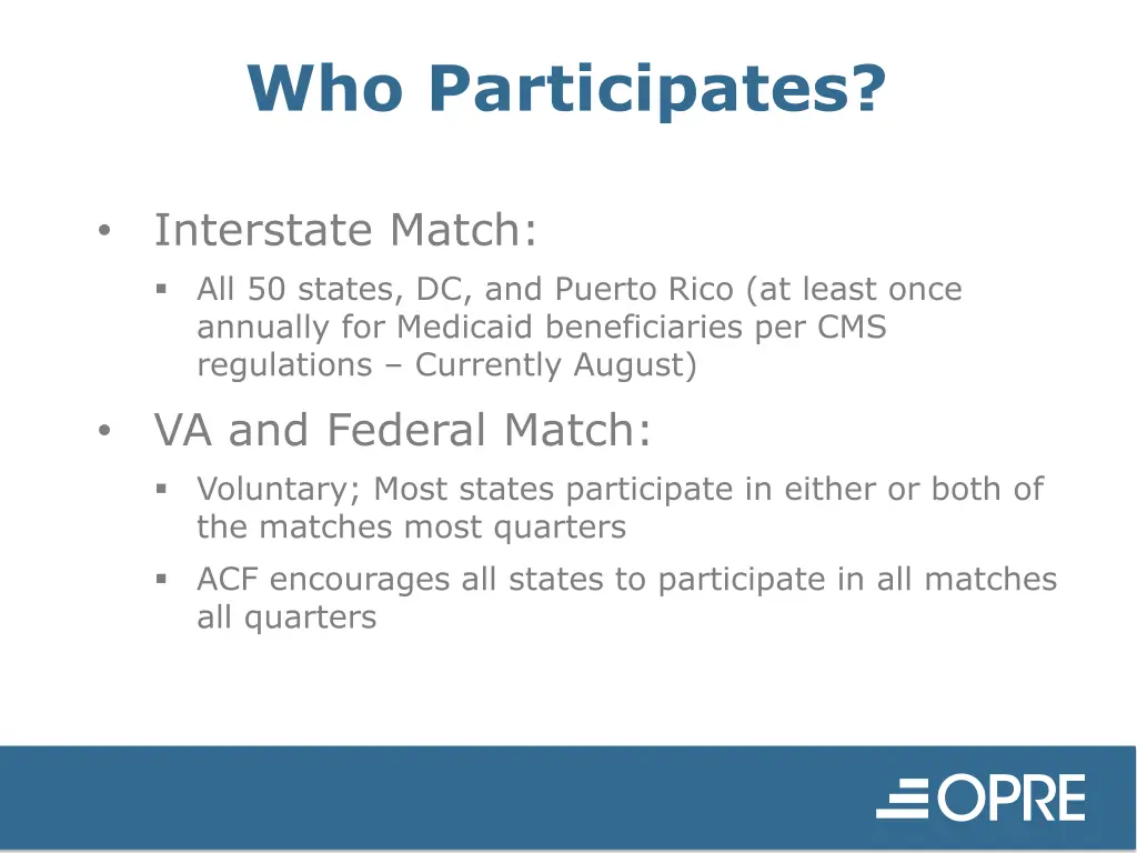 who participates