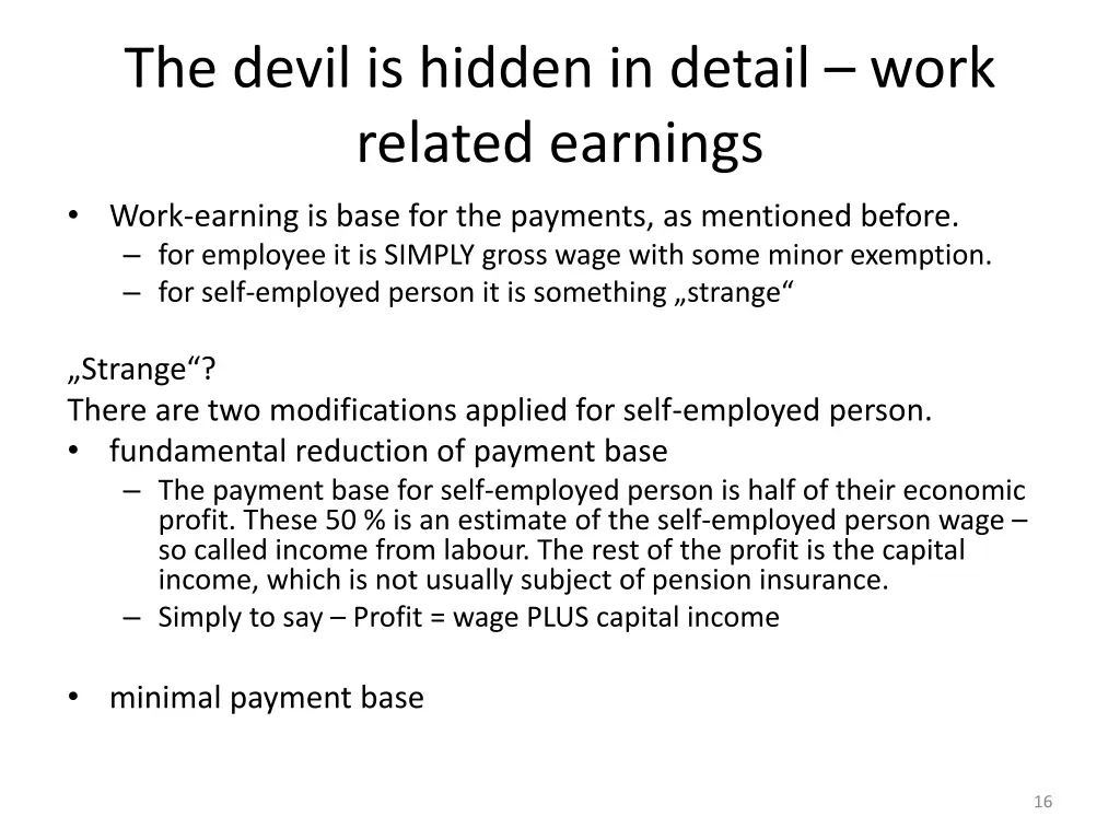 the devil is hidden in detail work related