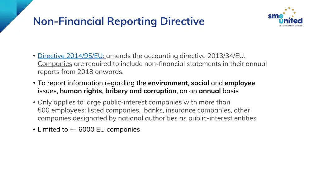 non financial reporting directive