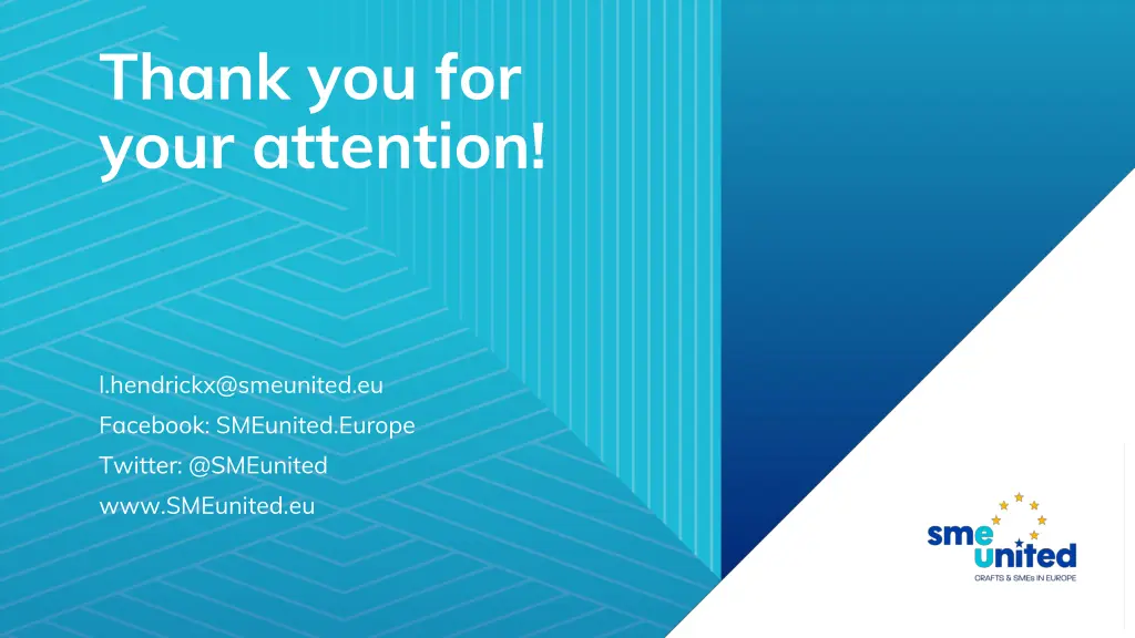 thank you for your attention