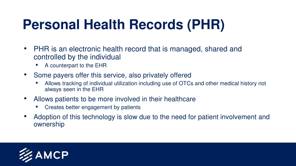 personal health records phr