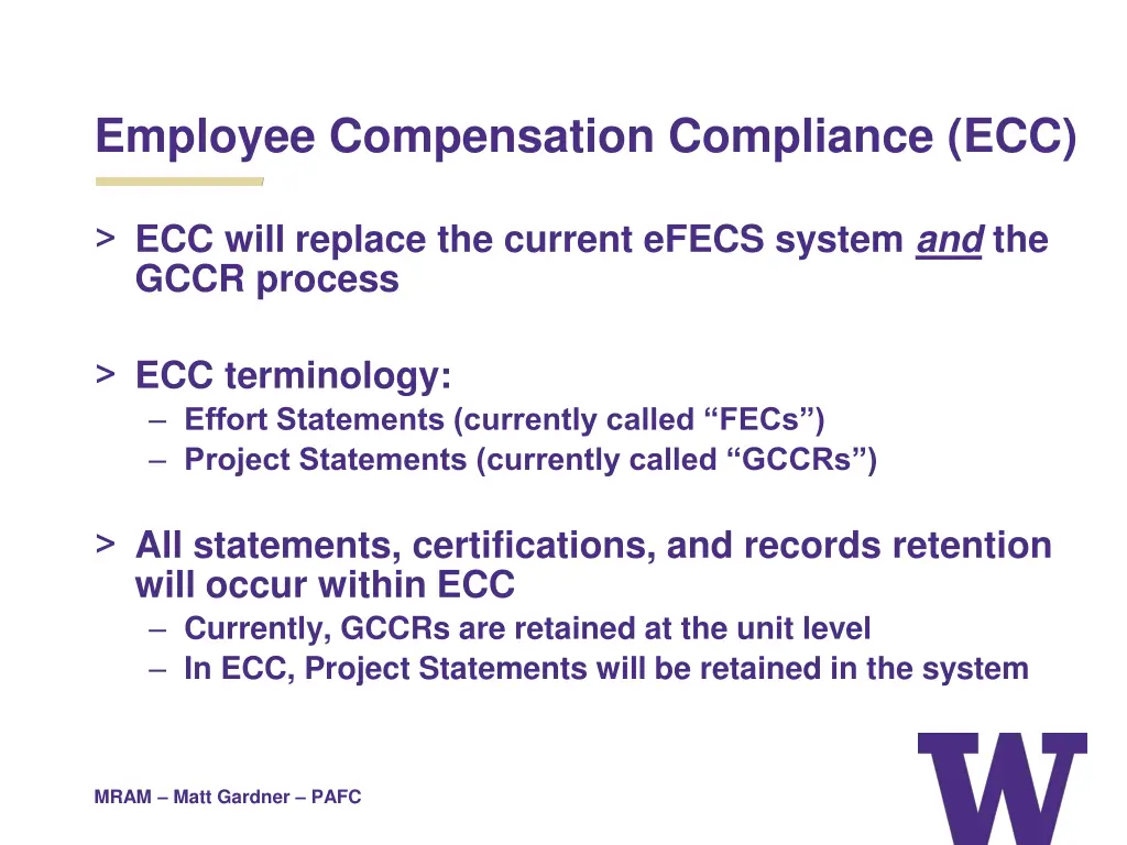 employee compensation compliance ecc