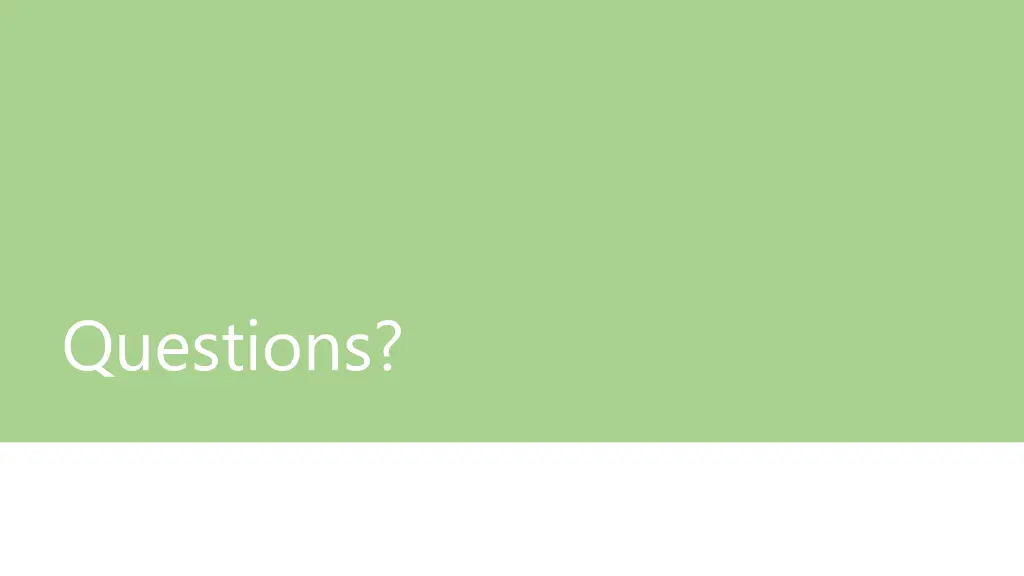 questions