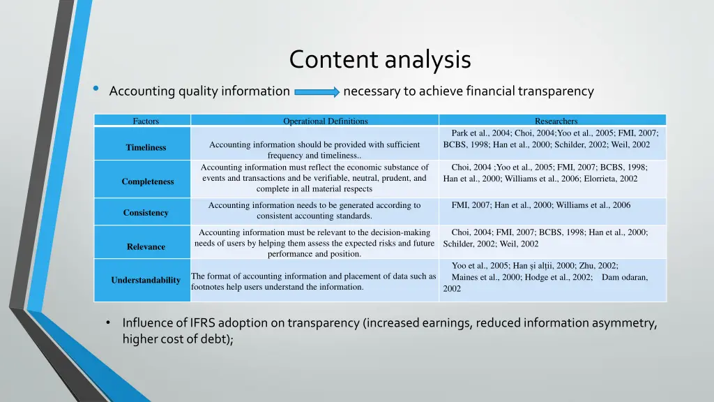 content analysis