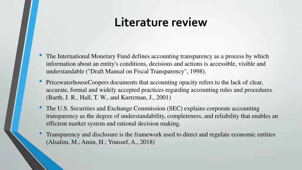 literature review