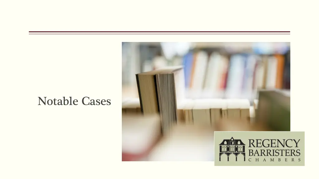 notable cases