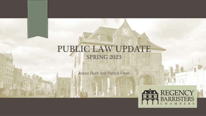 public law update spring 2023