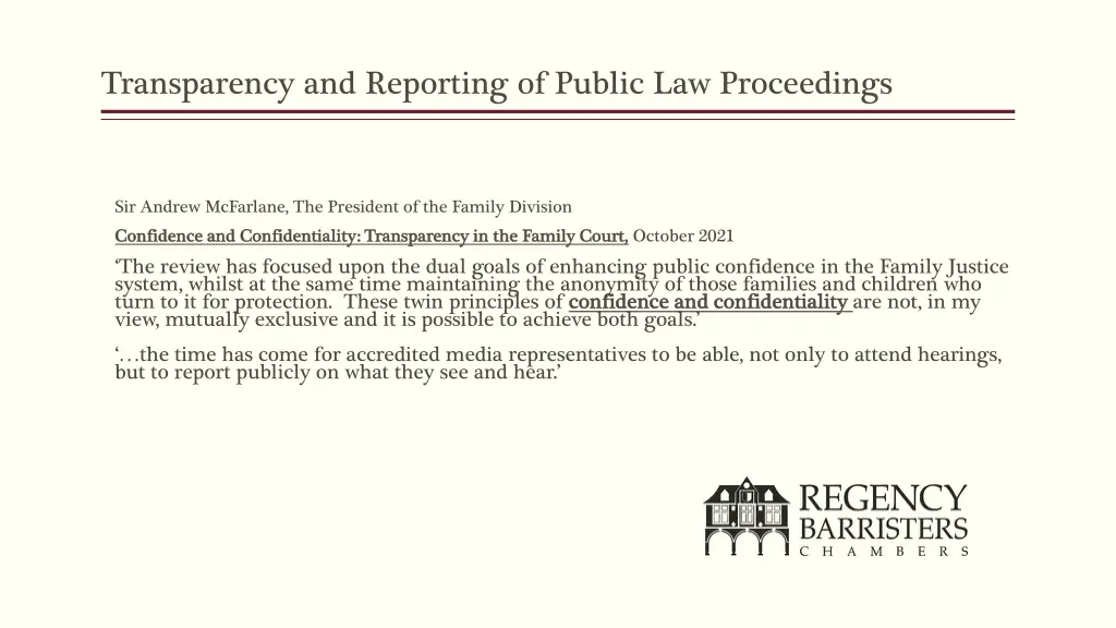 transparency and reporting of public 1