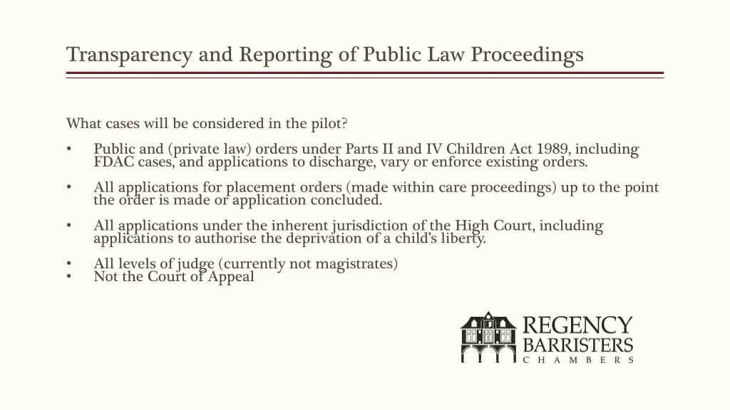 transparency and reporting of public 6