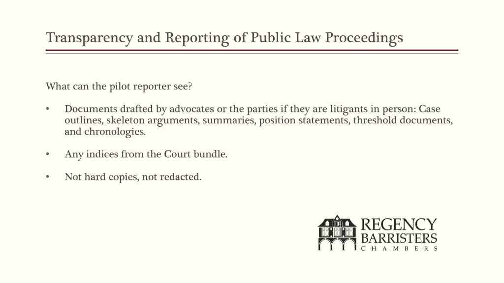 transparency and reporting of public 7