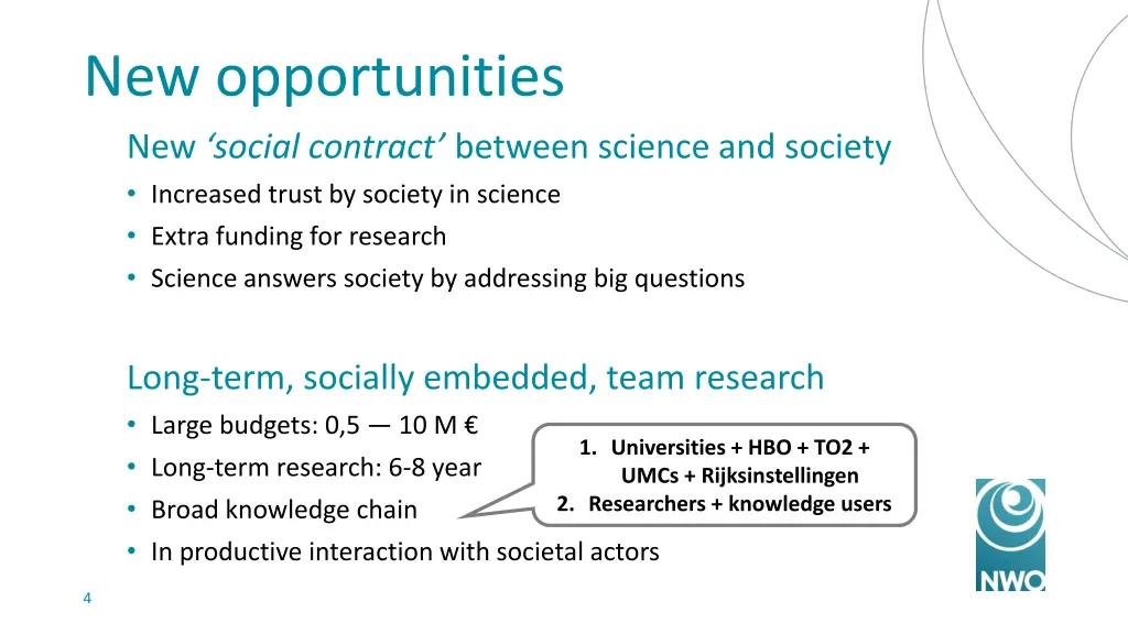 new opportunities new social contract between