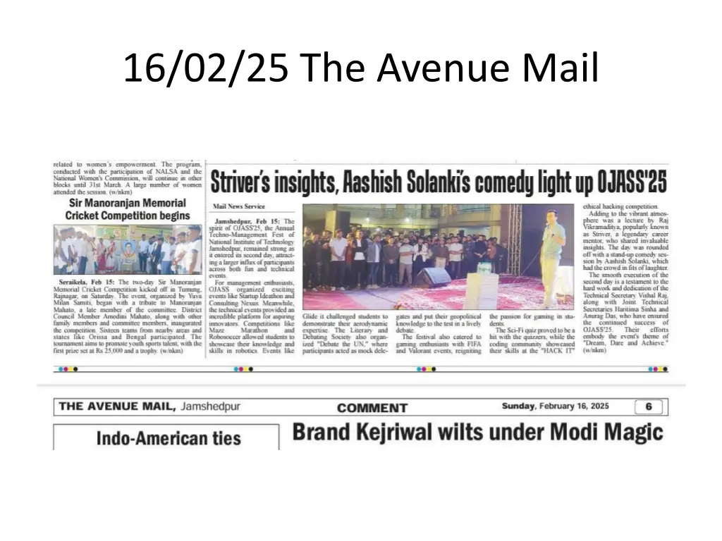 16 02 25 the avenue mail