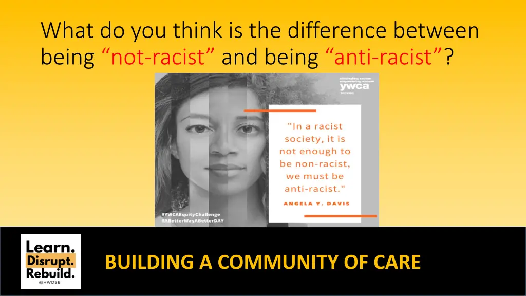 what do you think is the difference between being