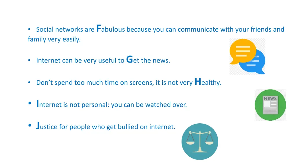 social networks are f abulous because