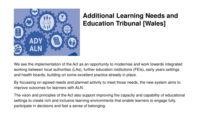 additional learning needs and education tribunal