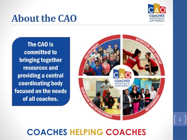 about the cao