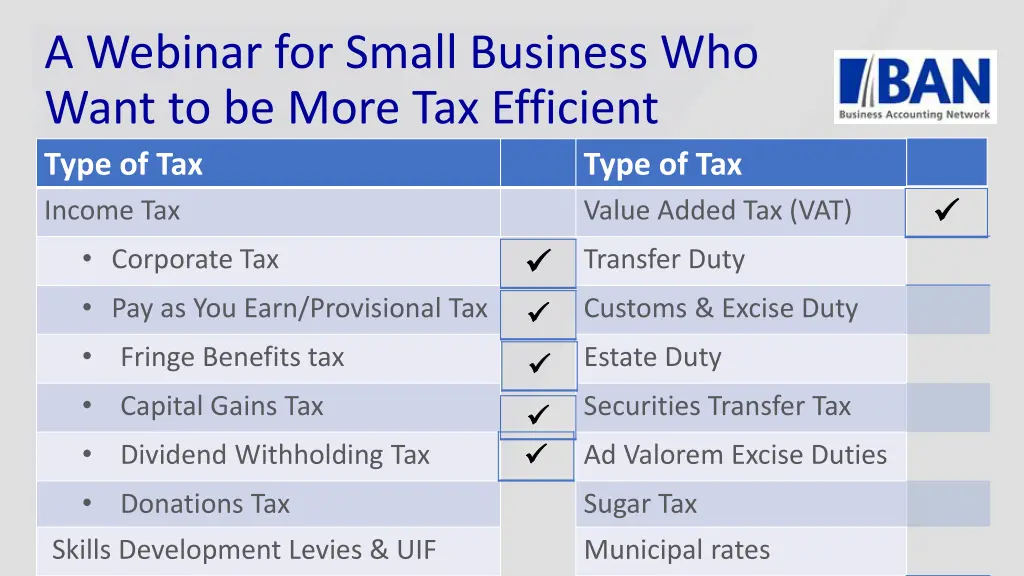 a webinar for small business who want to be more