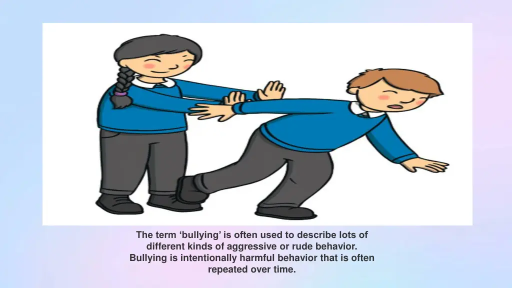 the term bullying is often used to describe lots