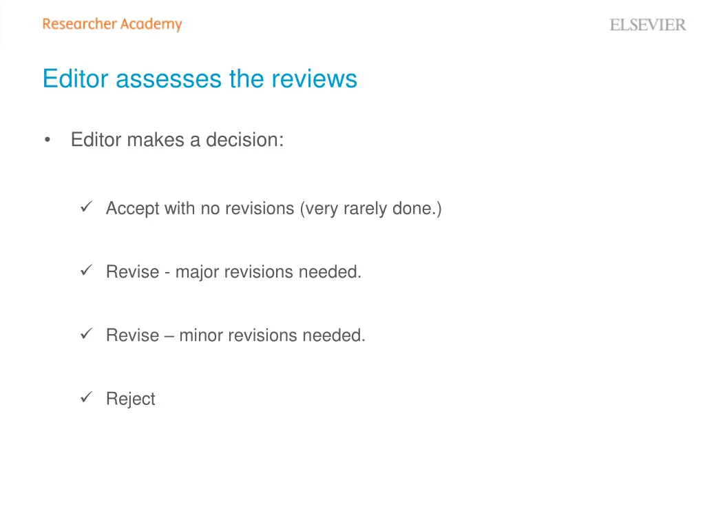 editor assesses the reviews 2