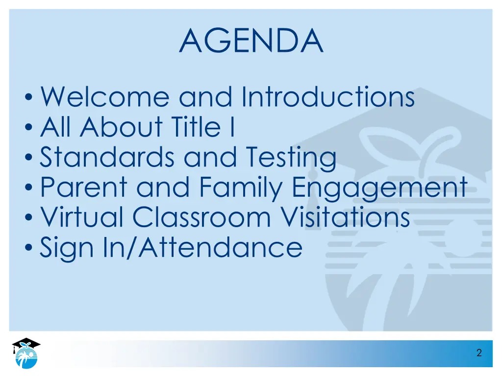 agenda