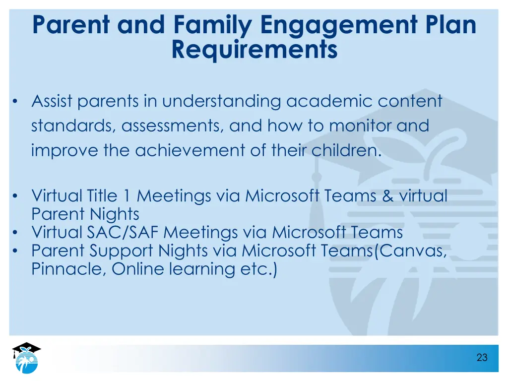 parent and family engagement plan requirements 3