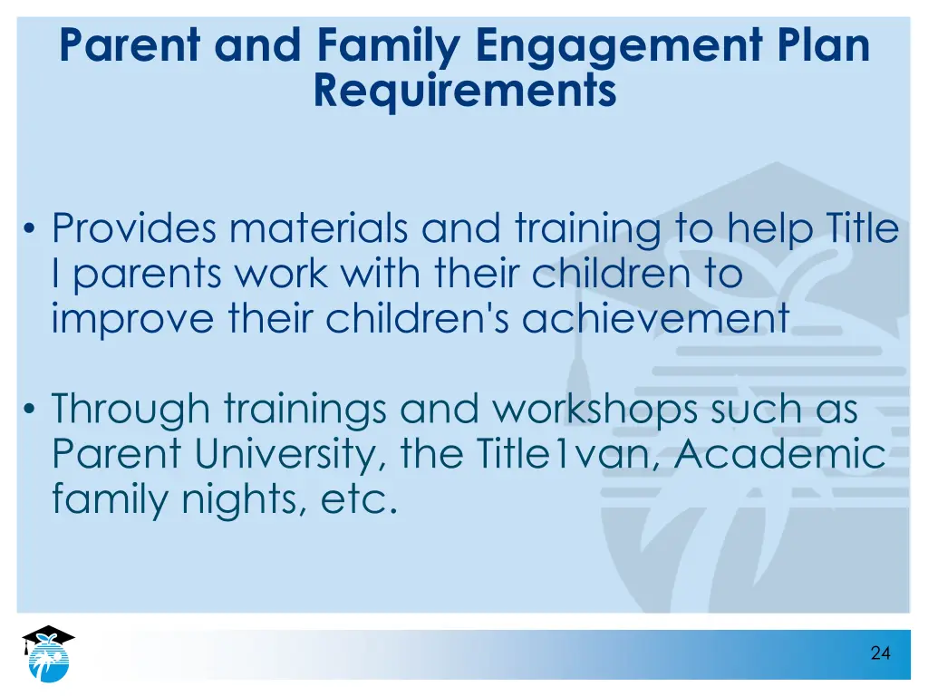 parent and family engagement plan requirements 4