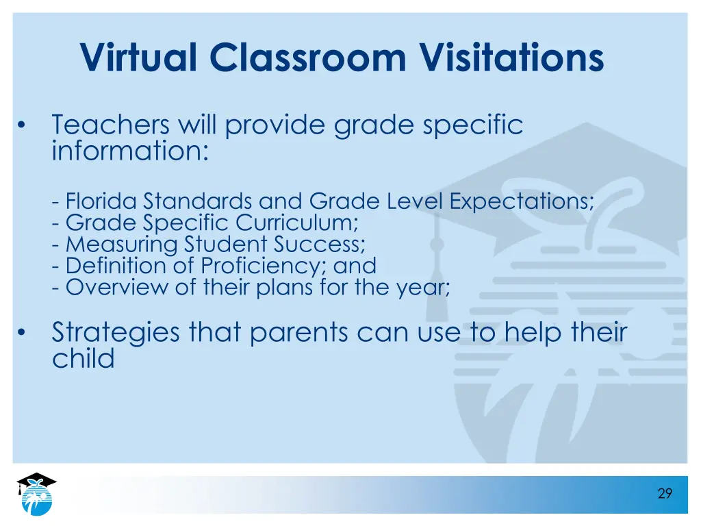 virtual classroom visitations
