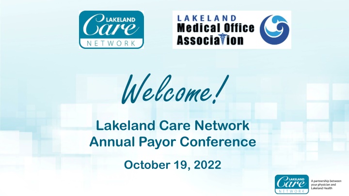 welcome lakeland care network annual payor