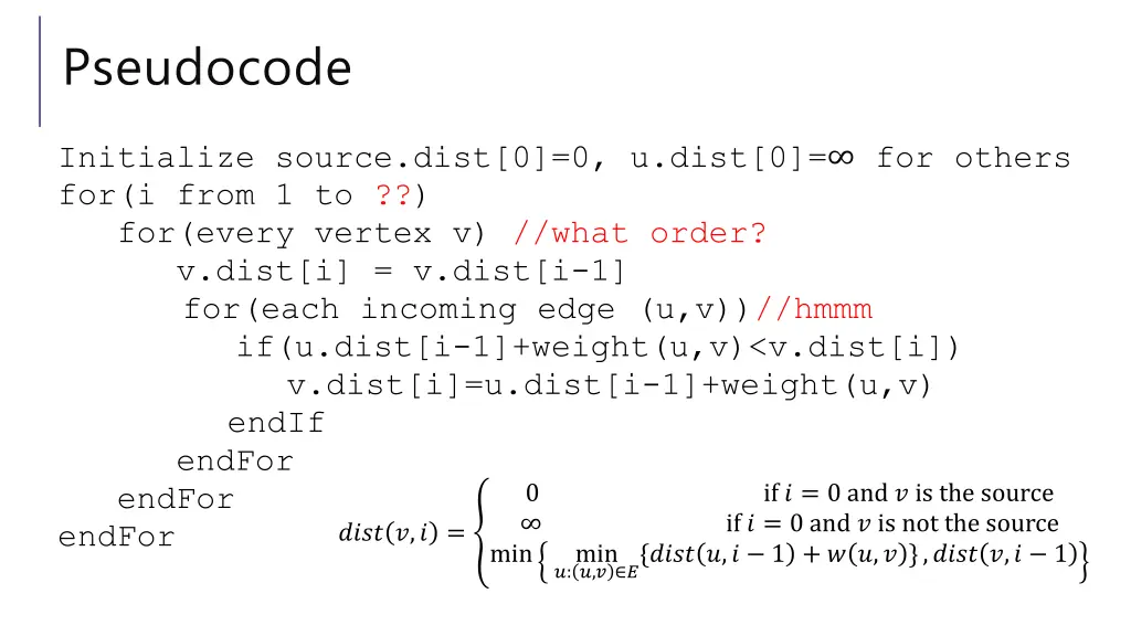 pseudocode