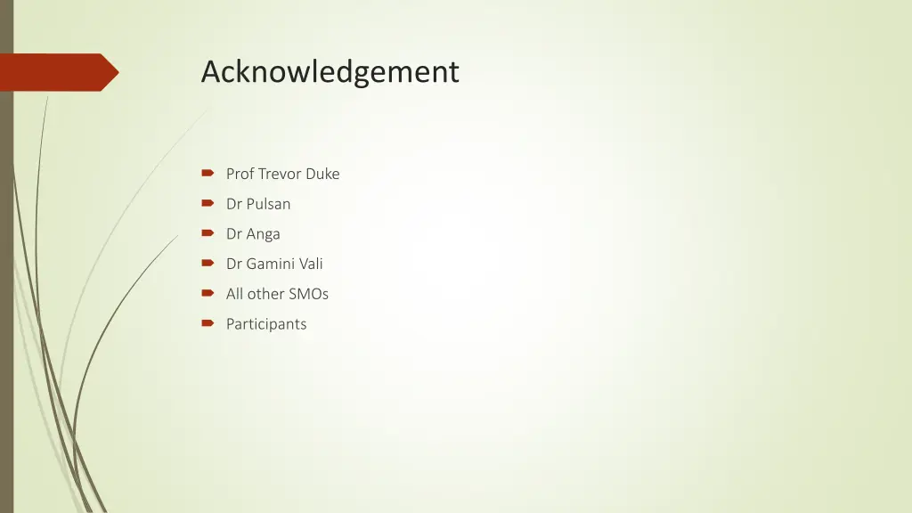 acknowledgement