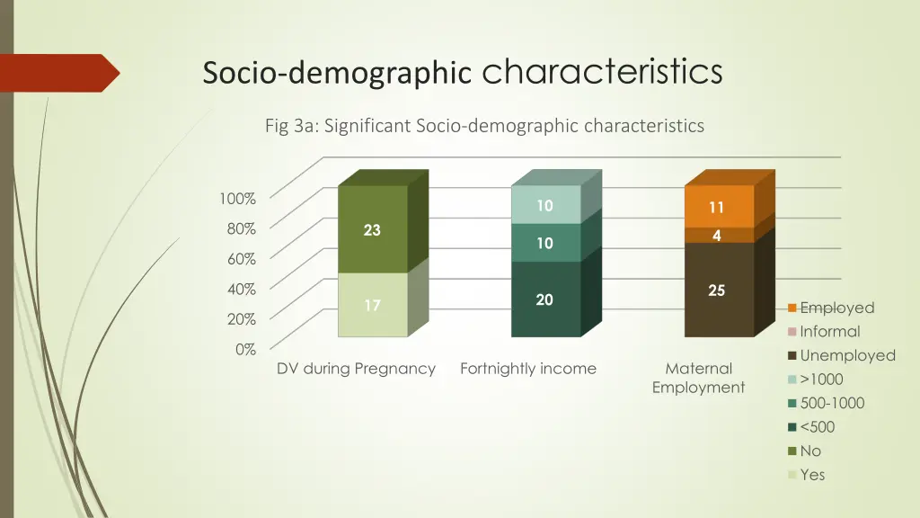 socio demographic characteristics