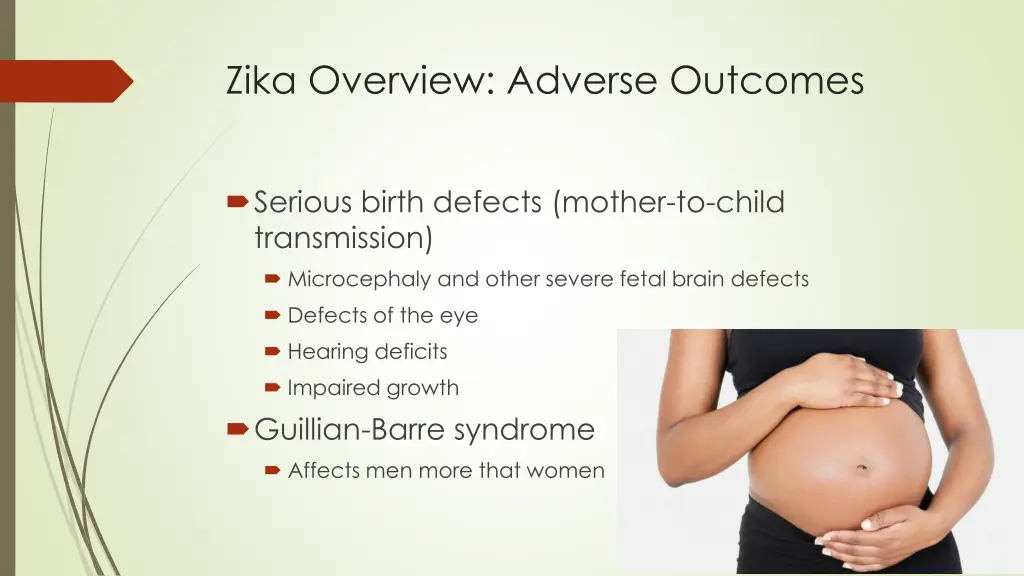 zika overview adverse outcomes