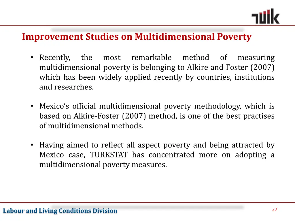 improvement studies on multidimensional poverty