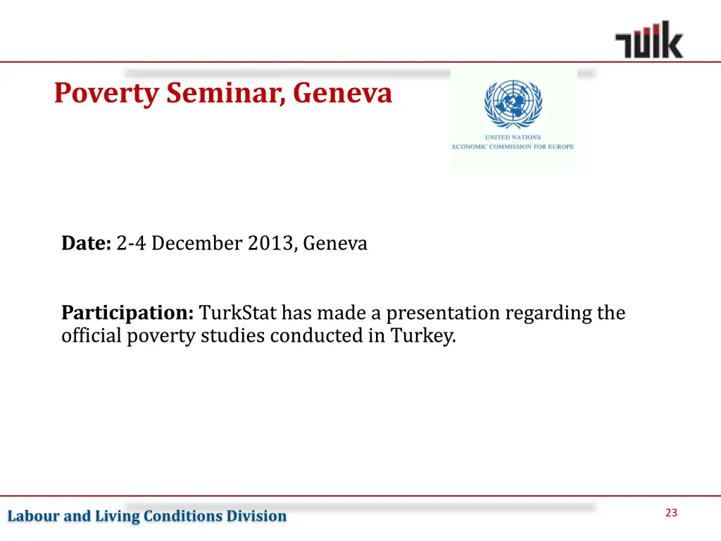 poverty seminar geneva