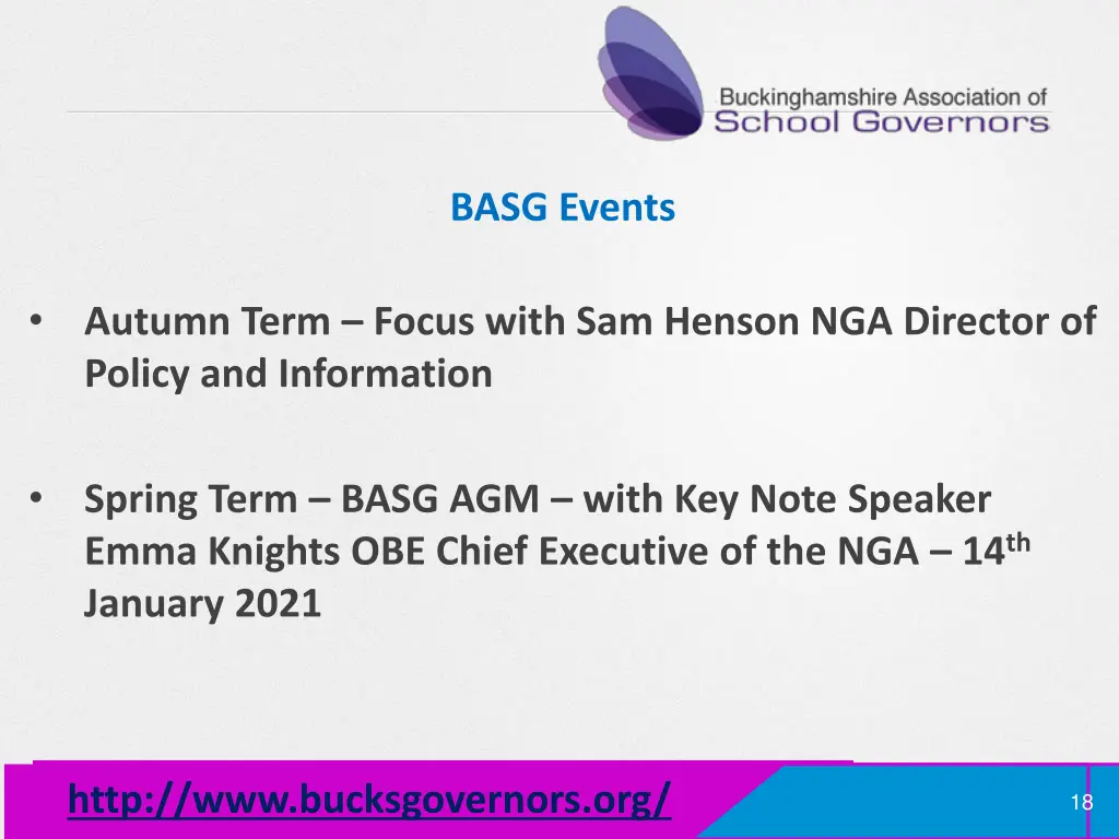 basg events
