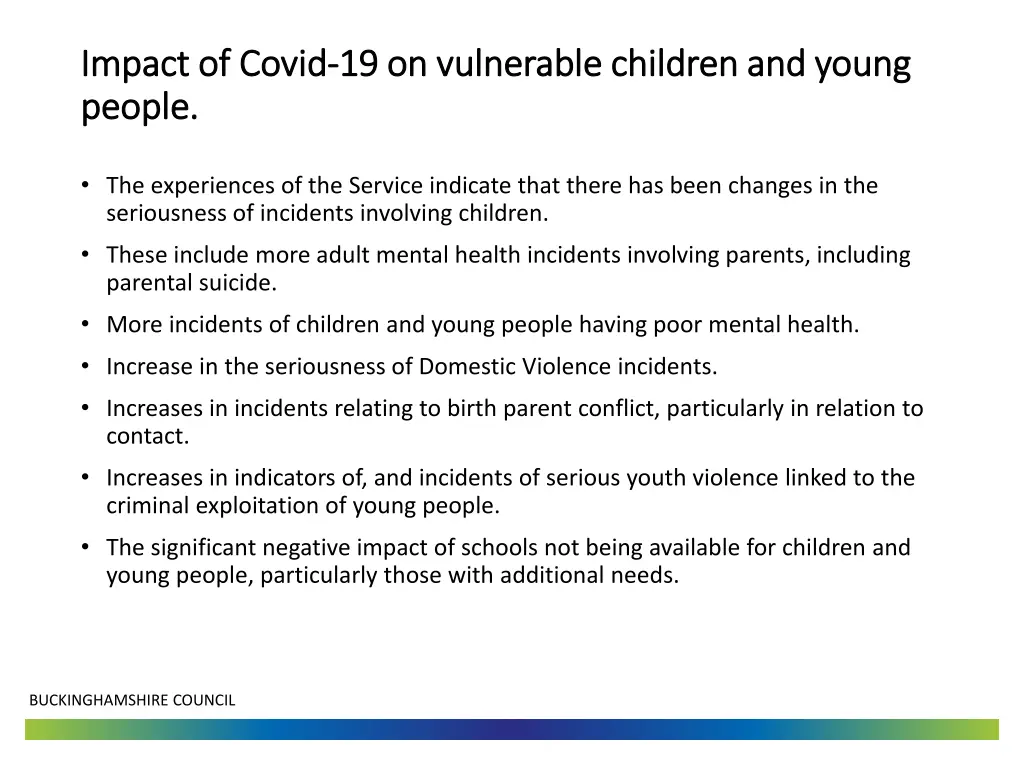impact of covid impact of covid 19 on vulnerable