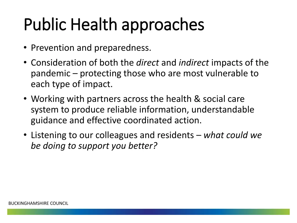 public health approaches public health approaches