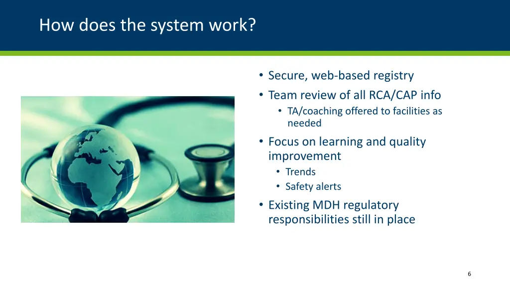 how does the system work