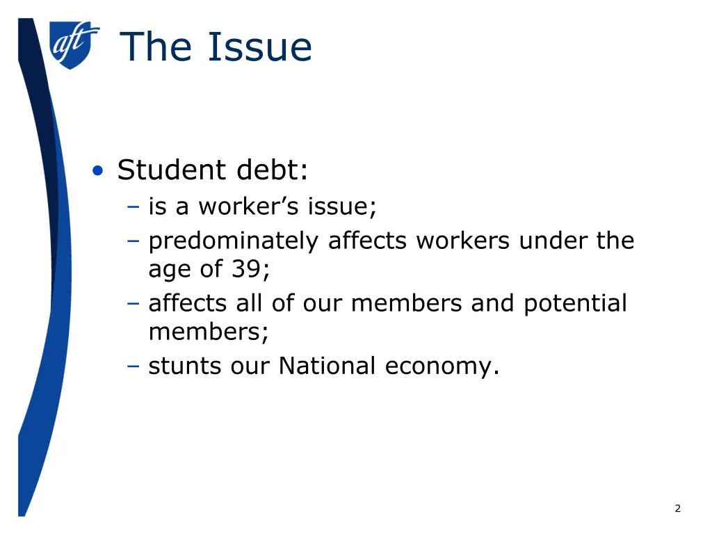 the issue