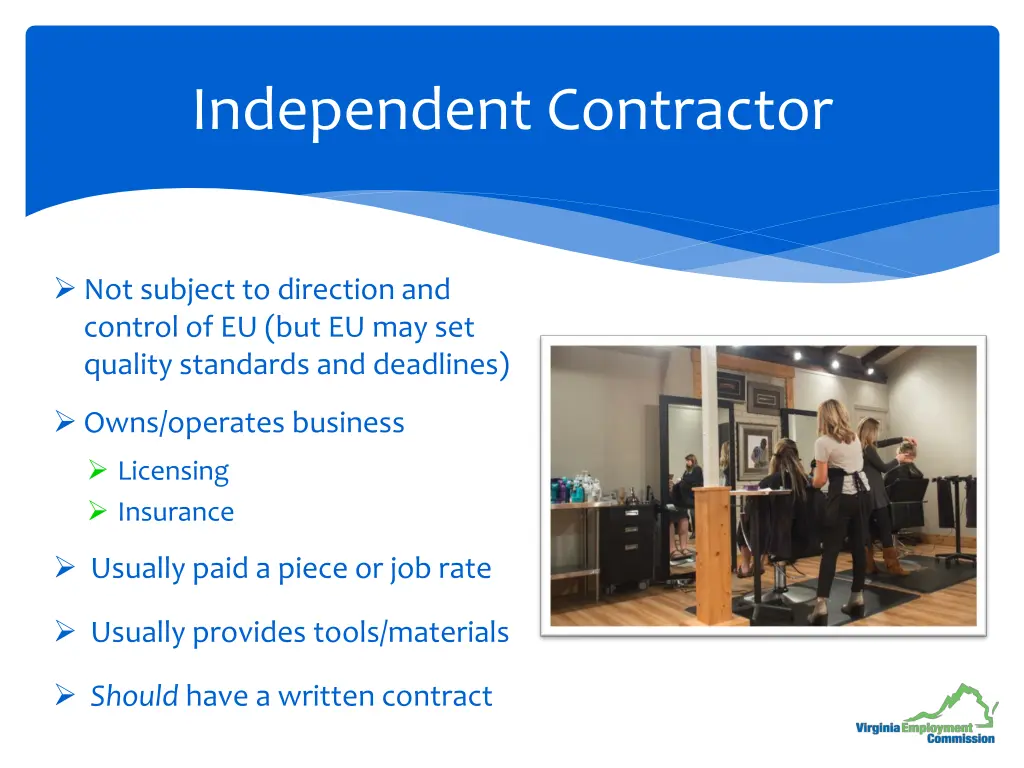 independent contractor