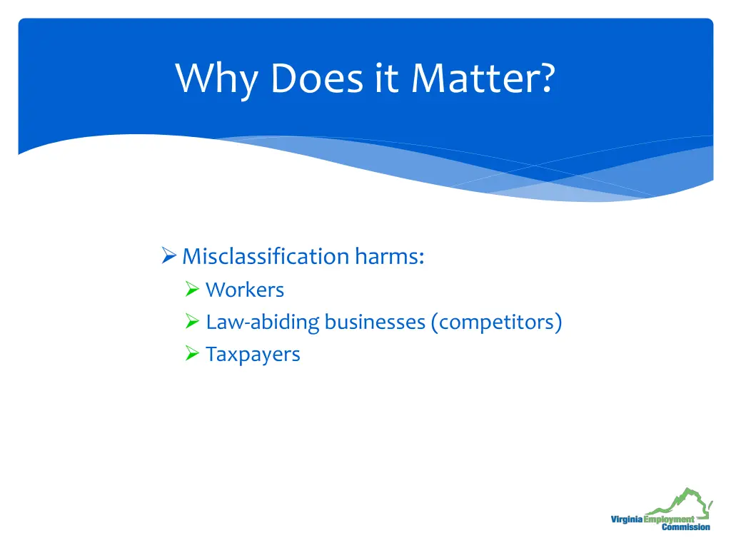 why does it matter
