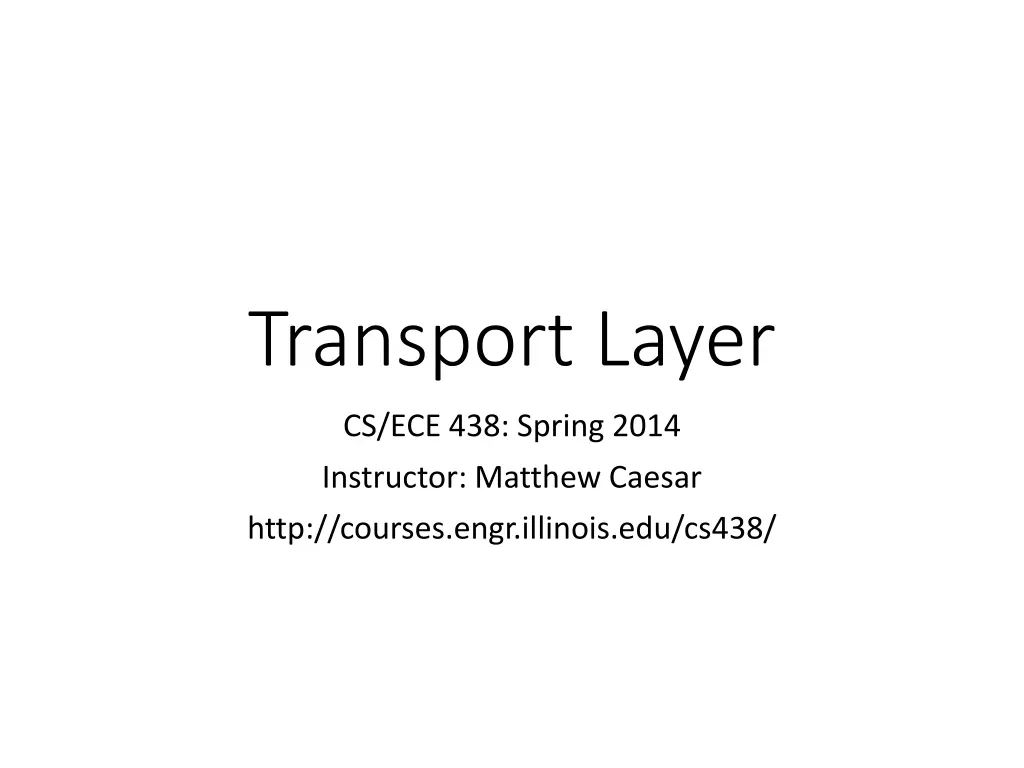 transport layer