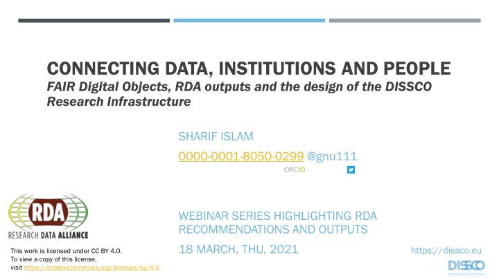 connecting data institutions and people fair