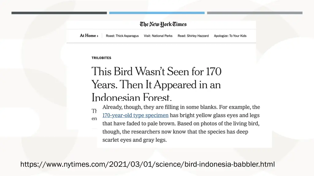 https www nytimes com 2021 03 01 science bird
