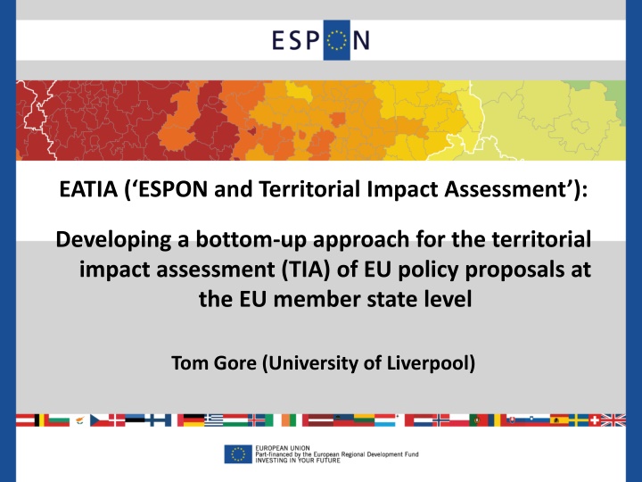 eatia espon and territorial impact assessment