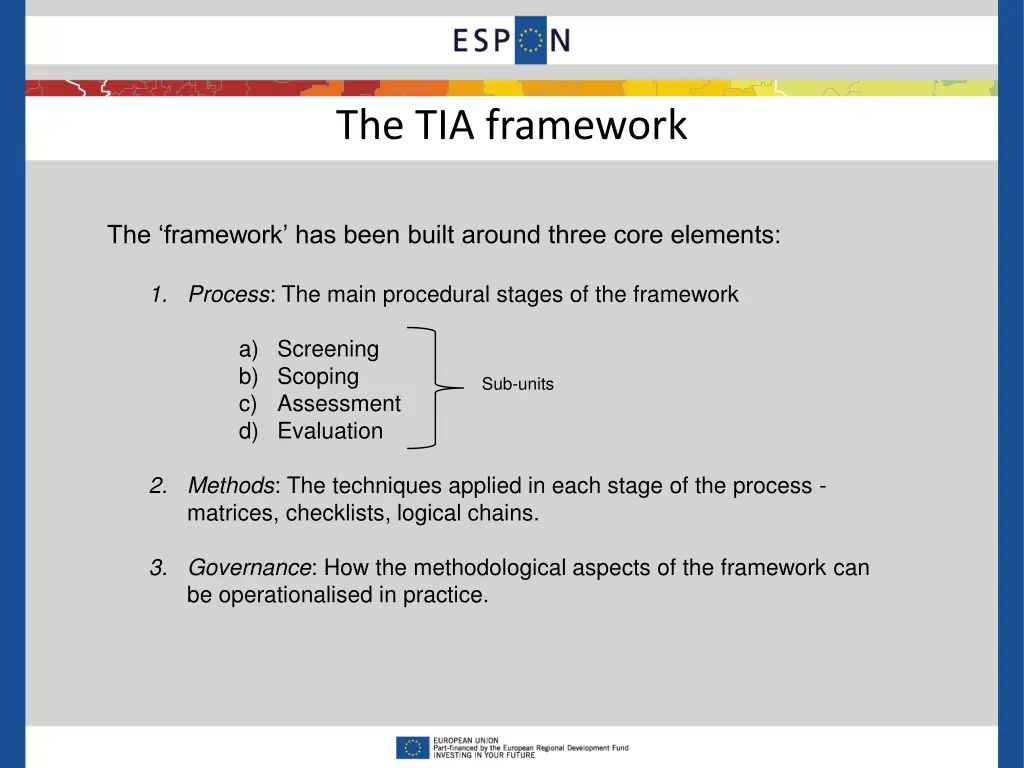 the tia framework
