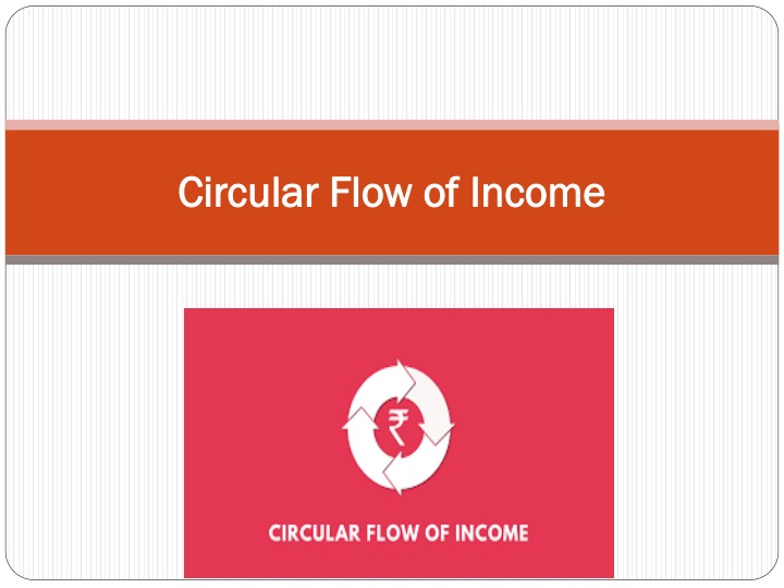 circular flow of circular flow of income